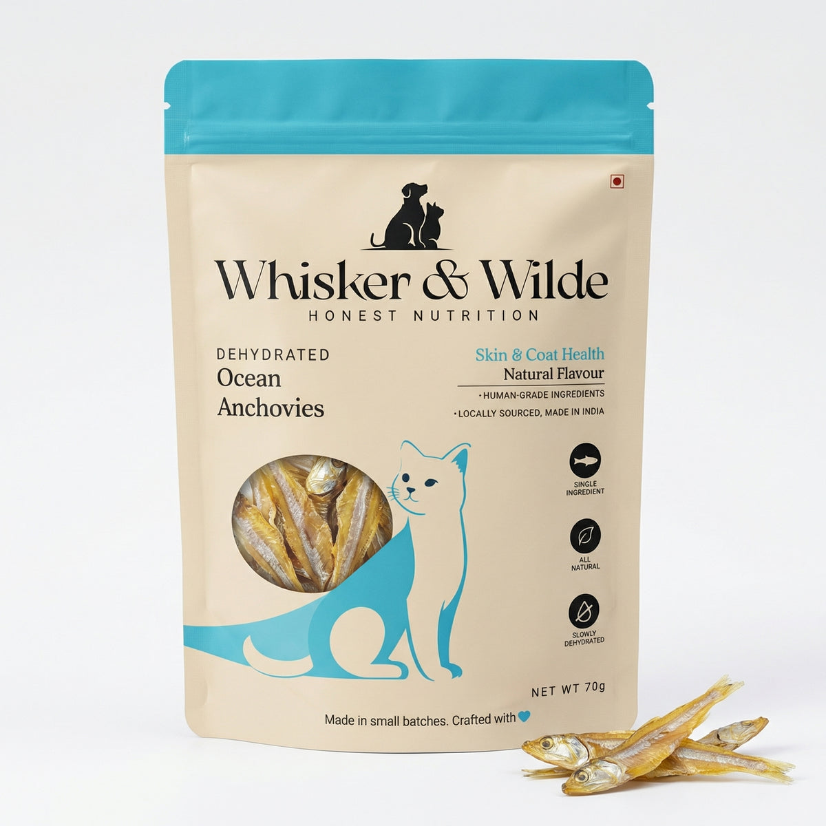 Dehydrated Anchovies – Original (Cat)
