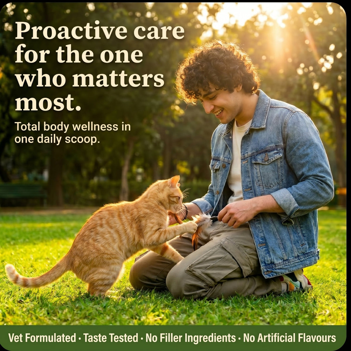 Daily Cat Topper · 12-in-1 Vital Benefits - Whisker and Wilde