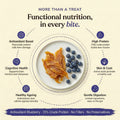 Dehydrated Chicken Jerky – Blueberry (Dog) - Whisker and Wilde