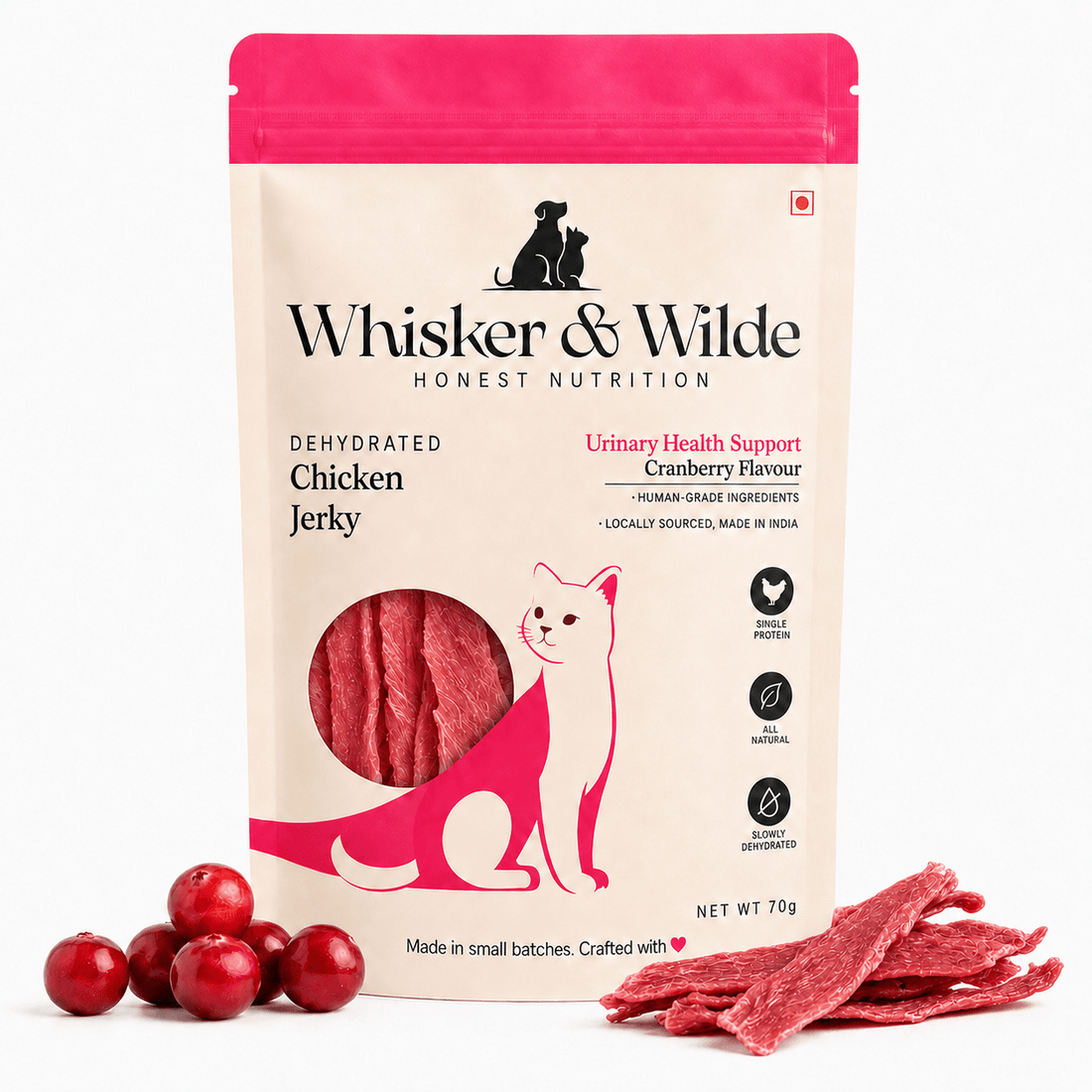 Chicken Jerky — Cranberry